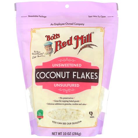Is Bob's Red Mill coconut flakes gluten free